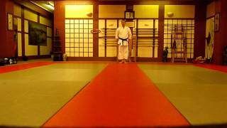 kihon kata shotokan karate taikyoku Shodan [upl. by Akisey877]