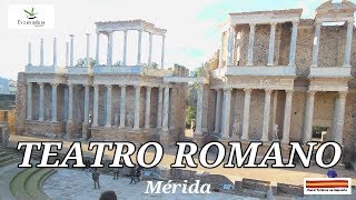 TEATRO ROMANO DE MÉRIDA ESPANHA  Província de BadajozExtremadura Canal Turismo na Espanha [upl. by Skill253]