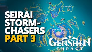 Seirai Stormchasers Part 3 Genshin Impact [upl. by Ydollem]