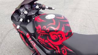 Custom Honda CBR F4i Stunt Bike [upl. by Lesser659]