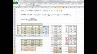 BFIP13 Joint Probability Covariance and Correlation [upl. by Badr424]