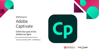 Créer des quiz et les mettre en ligne avec Adobe Captivate [upl. by Samala]