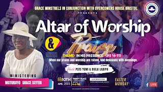 RCCG OVERCOMERS HOUSE BRISTOL  GRACE MINISTRELS  ALTAR OF PRAISE amp WORSHIP  10423 [upl. by Oakie]