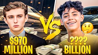 Barron Trump vs Ronaldo Jr the SHOCKING Future Star Battle [upl. by Dragon]