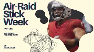 Air Raid Offense Pt 3 Stick madden25 [upl. by Akkinahs839]