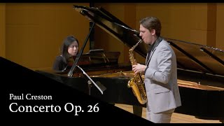 Saxophone Concerto Op 26  Paul Creston [upl. by Yrroc]