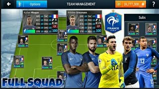 dream leagues soccer 19 France team kits logodls 19 France mod all players 1000 verall ADI MADI ki [upl. by Burd]