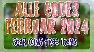 ALLE funktionierenden CODES von Star Stable Codes FEBRUAR 2024 ALL CODES 2024  Star Stable SSO [upl. by Nodnerb119]