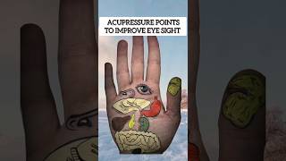 Improve Eye Sight by just pressing one Point  Acupressure for weak eyes [upl. by Langer]