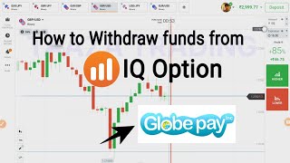 How to withdrawal funds from my IQ Option account   IQ option withdrawal Globepay [upl. by Carder]