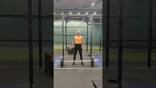 Squat Snatch  Overhead Squat 45 x 11 by Emilia Leppänen [upl. by Herschel]