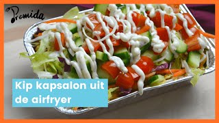 Airfryer recept Kip kapsalon uit de airfryer [upl. by Jayne385]