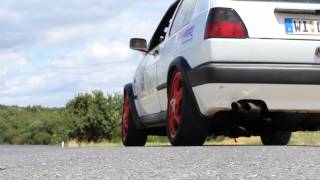 Allradstart Golf 2 16v Turbo Syncro 4Motion [upl. by Akinehs]