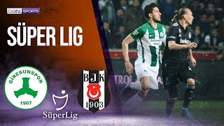 Giresunspor vs Besiktas  Super Lig HIGHLIGHTS  04172022  beIN SPORTS USA [upl. by Nallij60]