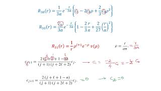 Griffiths 3rd edition Problem 412 Construction of radial wave function for different n and l value [upl. by Han906]