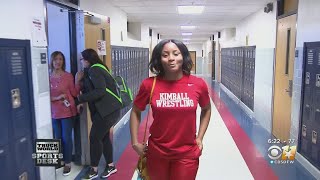 Meet Kimball High School State Wrestling Champ Destiny Miles [upl. by Javler739]