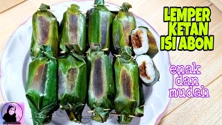 CARA MEMBUAT KUE LEMPER YANG ENAK  LEMPER ISI ABON SAPI [upl. by Anastasie]