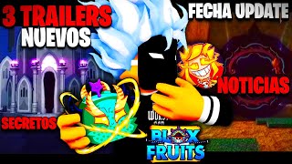 LOCURA😵‍💫 3 NUEVOS TRAILERS y POR FIN la DRAGON UPDATE🐲🔥BLOX FRUITS [upl. by Russi]