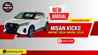 NISSAN KICKS  2020  2024 IMPORT  ARRIVED AT MDK RAWAL RIDES  03330444244 03330444249 [upl. by Tarrant]