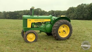 The LAST Of The TwoCylinder Tractors 1960 John Deere 630  Classic Tractor Fever [upl. by Anaujat]