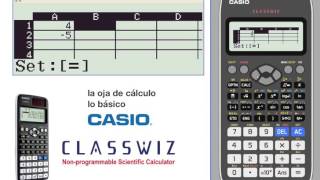 La oja de cálculo lo básico [upl. by Gardiner]