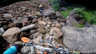 Erzberg 2015 Training KTM 300 EXC Part 2 [upl. by Lleznod]