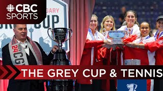 What to watch CFL Grey Cup amp The Billie Jean Cup  CBCSports [upl. by Ecnerrot]