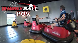 WhirlyBall POV Twin Cities Location Bumper Cars amp Lacrosse Hybrid  NonCopyright [upl. by Adriena]