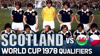 SCOTLAND World Cup 1978 Qualification All Matches Highlights  Road to Argentina [upl. by Douville876]