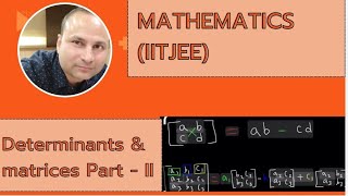 Class 12  Determinants amp Matrices  Part 2  NCERT [upl. by Hedwiga412]