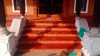 red oxide flooring 7539913895 athangudi tiles Tamil traditional works [upl. by Ahsenav]