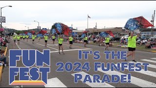 2024 FunFest Parade FULL Parade [upl. by Yraccaz]