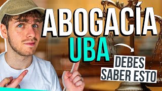 Estudiar ABOGACÍA en ARGENTINA ¿Cómo es💰Estudiar DERECHO en la UBA [upl. by Luhar]