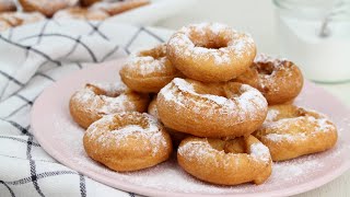 🥨Rosquillas de ANÍS fritas🥨  La receta de mi abuela [upl. by Erodisi]