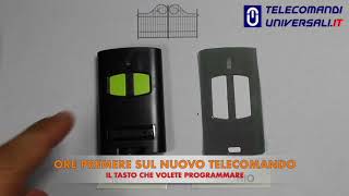 Come programmare un Telecomando Benincà TO GO 2VA [upl. by Annairam]