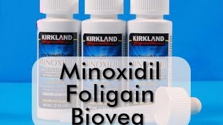 Unboxing Minoxidil Foligain comprado na Biovea [upl. by Lynnell]