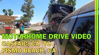 WHAT IS IT LIKE TO DRIVE A CLASS A MOTORHOME TO A REST STOP TRUCK FUEL STOP AND RV RESORT  EP170 [upl. by Bruyn]