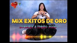 MIX EXITOS DE ORO  HOMENAJE A francorojasoficial  CORAZÓN DE DIANA 2025 DRA [upl. by Brathwaite]