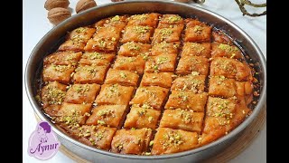 Das einfachste Baklava Rezept der Welt I So einfaches kann jeder Baklava backen [upl. by Ingrid144]