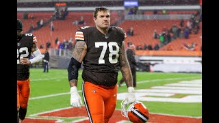 Browns OT Jack Conklin Comments on His Injury Recovery  Sports4CLE 7224 [upl. by Sturrock224]