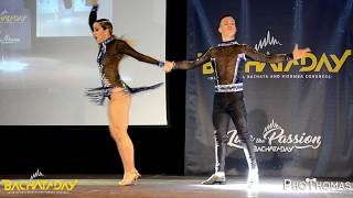 David y Letizia ✦ Competition ► Bachata Day 2019 [upl. by Haldi]