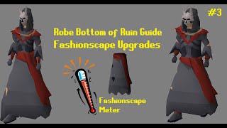 Robe Bottom of Ruin Guide  Fashionscape Upgrades  Crack the Clue 3  OSRS [upl. by Tsiuqram757]