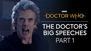 The Doctors Big Speeches Part 1  Doctor Who [upl. by Roberson]