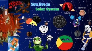 Mr Incredible Becoming UncannyCanny  You live in Solar System Mapping [upl. by Enomed425]