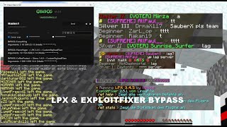 🔥 CRASHING SERVERS WITH LPX EXPLOITFIXER  CHAOS CLIENT 🔥 pykogamingyt [upl. by Aigil]