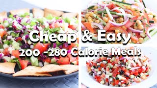 4 Healthy Low Calorie Salad Recipes For Weight Loss  YOU NEED TO TRY [upl. by Boorman]