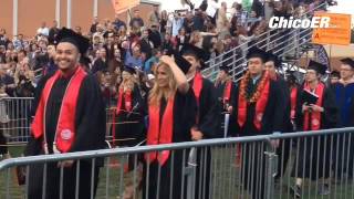 Highlights from Chico States Friday graduation Chico2016 chicostate Congrats business humaniti [upl. by Dnomsaj]