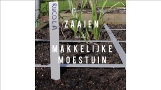 Zaaien in de Makkelijke Moestuin [upl. by Kristina684]