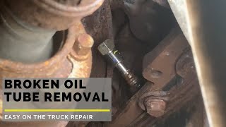 How to remove a broken oil dipstick tube  ProMAXX Oil Tube Extractor [upl. by Hcone445]