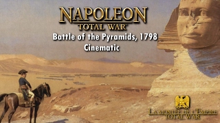 THE BATTLE OF THE PYRAMIDS 1798  NAPOLEON TOTAL WAR CINEMATIC BATTLE [upl. by Haerle984]